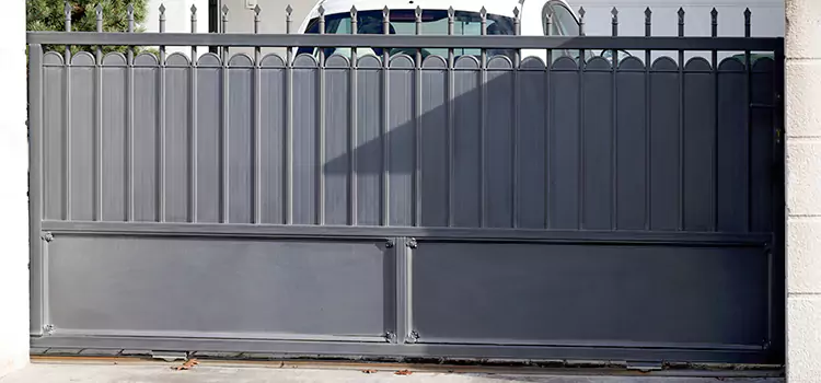 Metal Driveway Gate Installation Sebastian